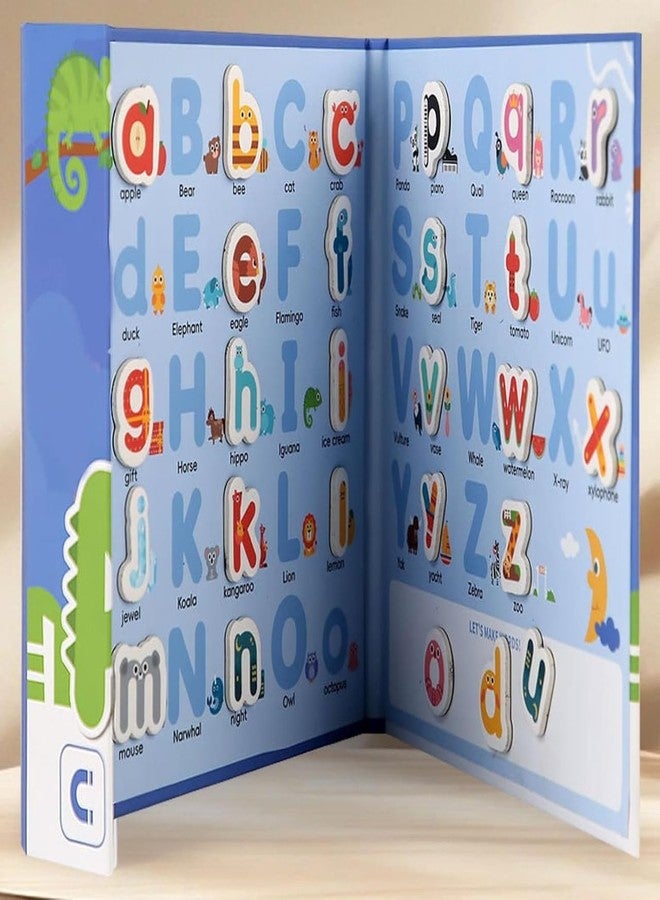 SYADEL Magnetic Game Toy for Toddlers, Alphabet Counting Games Puzzle with Letters, Preschool Learning ABC Maths Educational Toys 3 4 5 Years Old Girl Boy Kids - Image 5
